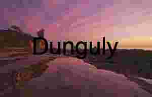 Dramatic Coastal Sunset with Rocky Shoreline