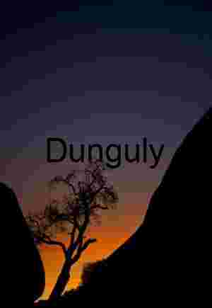 Twilight Silhouette: Between Stone and Flame