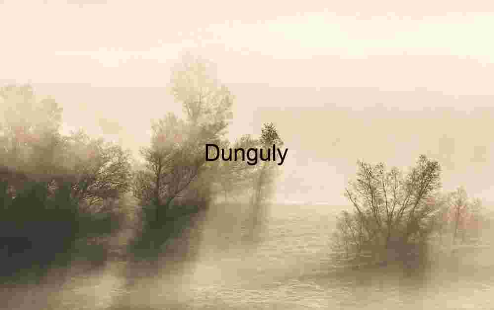 Misty Autumn Trees in Foggy Field – Atmospheric Nature Landscape Photo