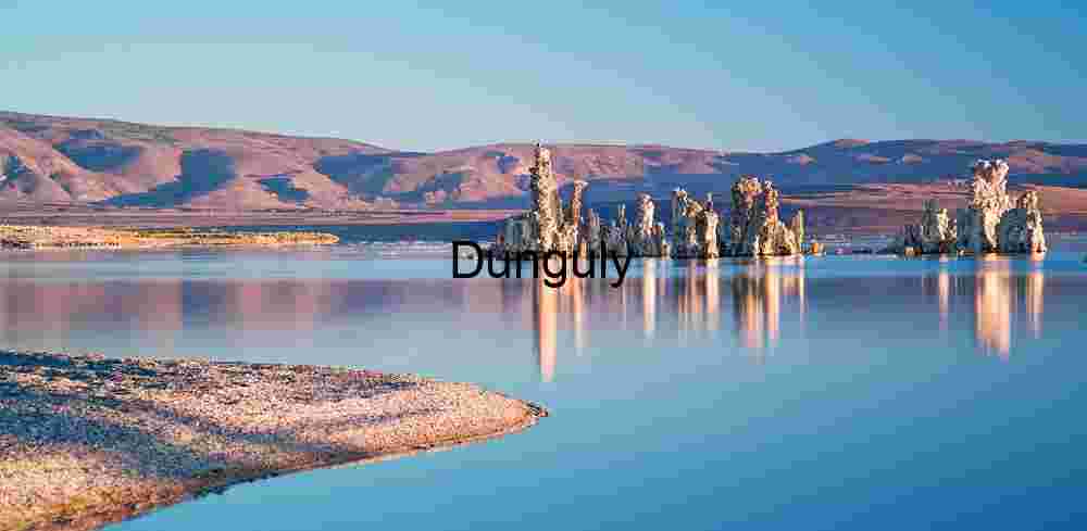 Tufa Towers Reflecting in Tranquil Waters of Mono Lake