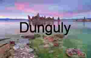 Tufa Towers and Submerged Rocks in Pastel Waters of Mono Lake - Close