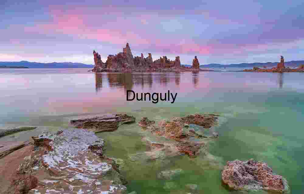 Tufa Towers and Submerged Rocks in Pastel Waters of Mono Lake - Close