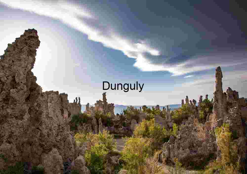 Tufa Towers and Sunlit Clouds Over Mono Lake