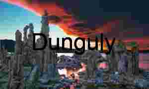 Tufa Towers at Mono Lake Under Fiery Sunrise Sky