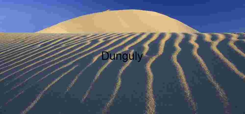 Whispers of Wind: Rippled Dune Under Azure Sky