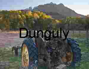 Abandoned tractor, Grafton Ghost Town