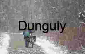 Along the GAP trail in snow