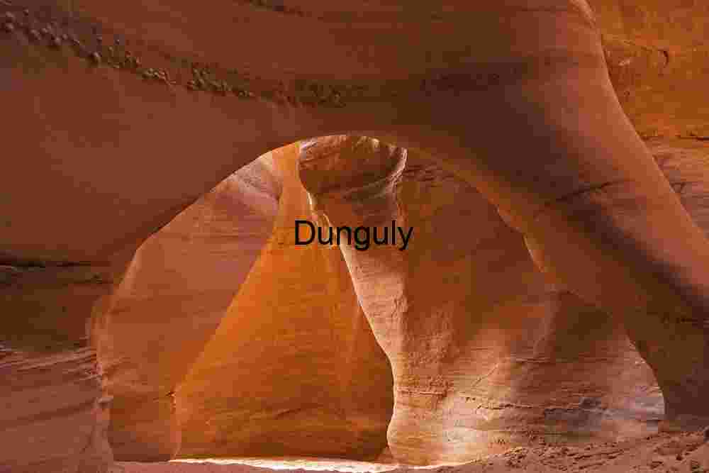 Spooky Canyon Arch - Escalante Slot Canyon, Utah