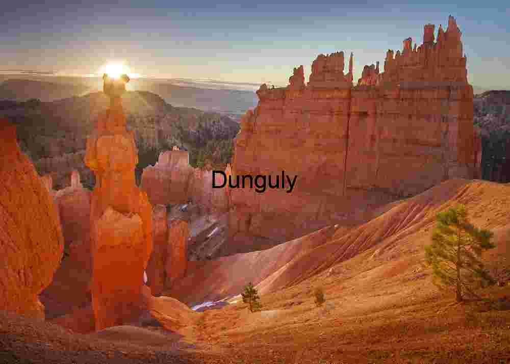 Thor's Hammer Sunrise: Bryce Canyon Hoodoos, Utah