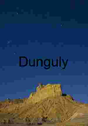 Badlands Mesa Under Moonlight & Stars