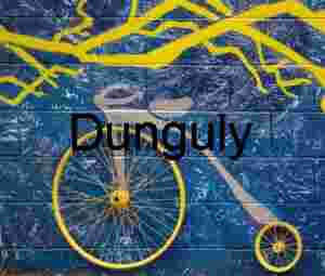 Bicycle mural; GAP trail