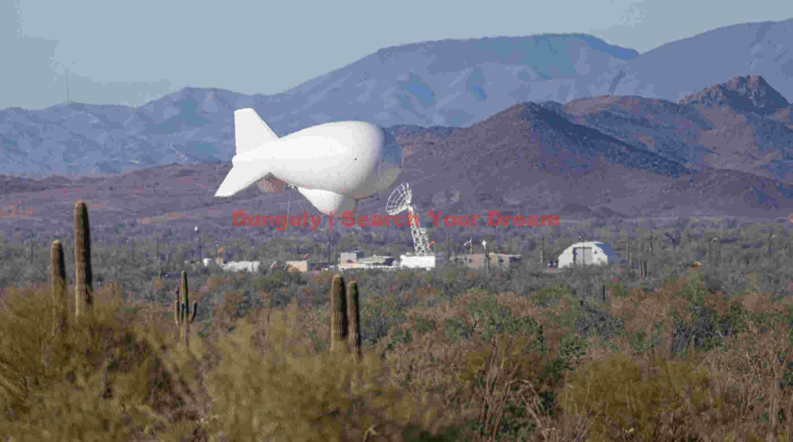 Military Airship Mooring at Yuma Proving Ground