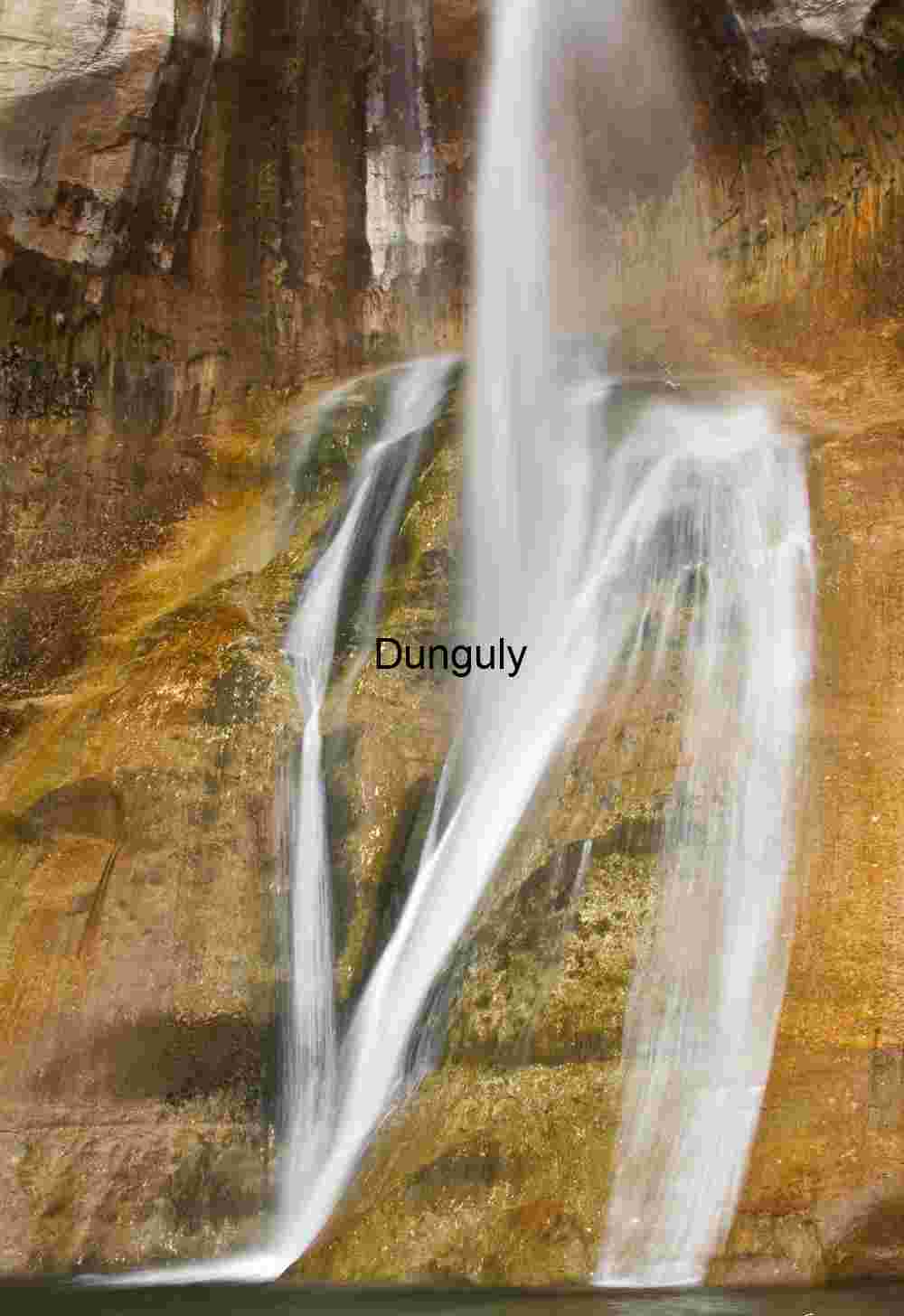 Calf Creek Falls, high water volume