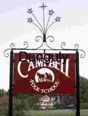 John C. Campbell Folk School Sign & Entrance