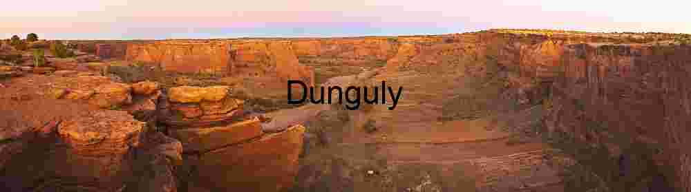 Close- Canyon de Chelly Sunset Panorama - Arizona Landscape