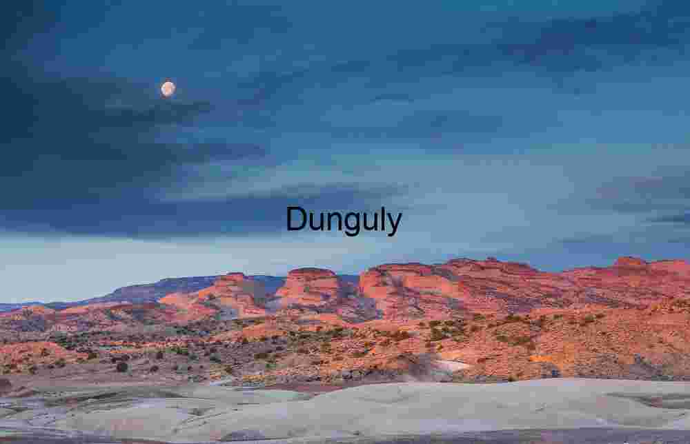 Capitol Reef Sunrise: Moonset over Desert Buttes, Utah