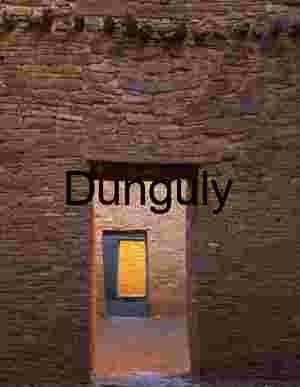 Chaco Canyon, the classic enfilade of doors