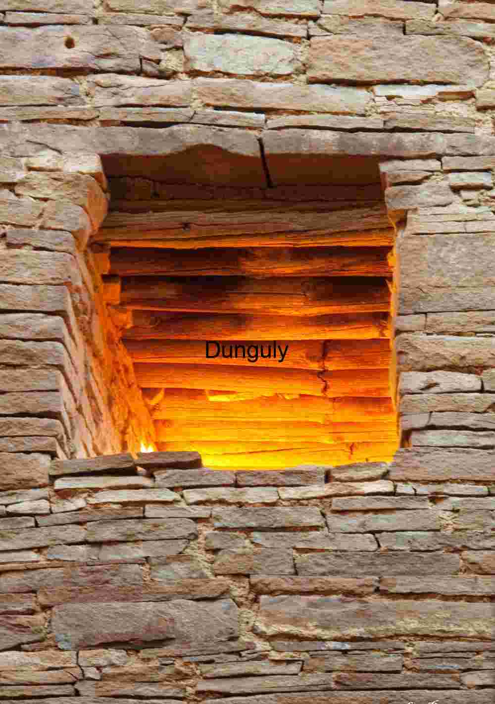 Chaco Canyon, window glow