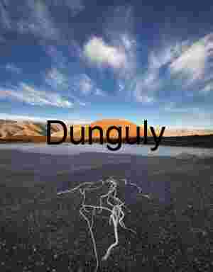 Volcanic Cinder Cone Sunset - Barren Desert Landscape