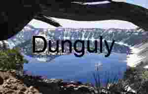 Crater Lake, through branch bow