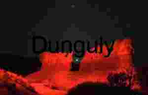 Devil's Garden, Venus setting behind red rocks