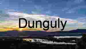 Vivid Wetlands Sunset Landscape with Cirrus Cloud Swirl