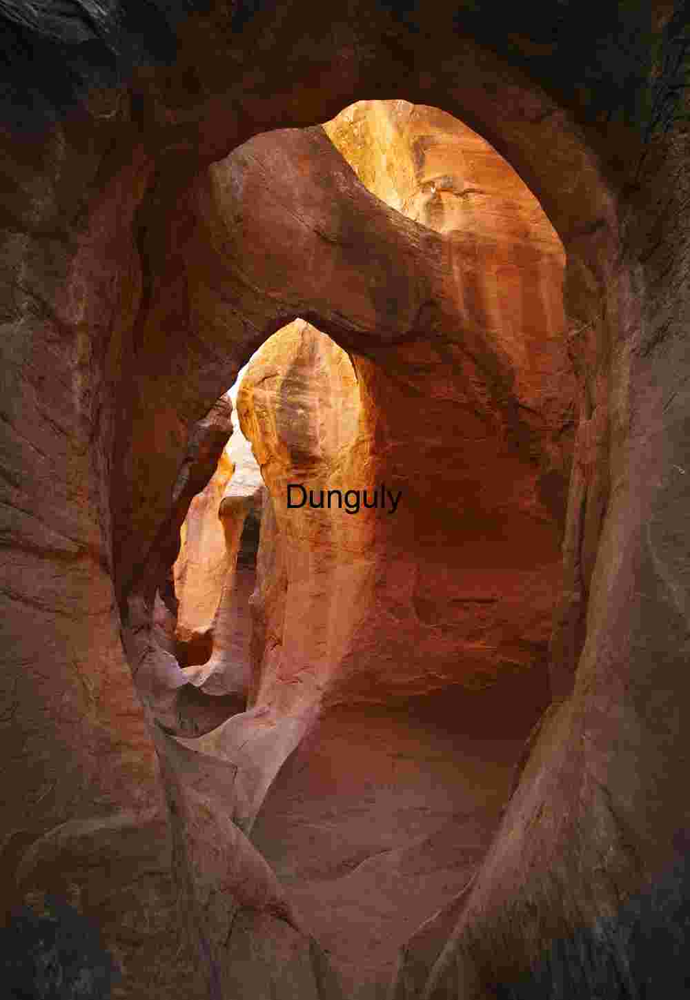 Entrance arches, Peekaboo Canyon, Escalante