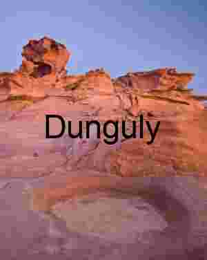 Erosion forms and rainpocket