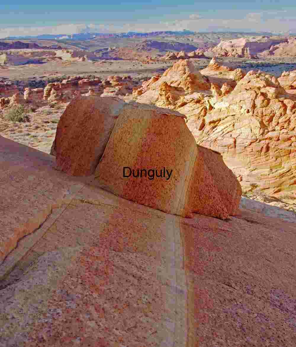 Follow the stripes, Coyote Buttes South