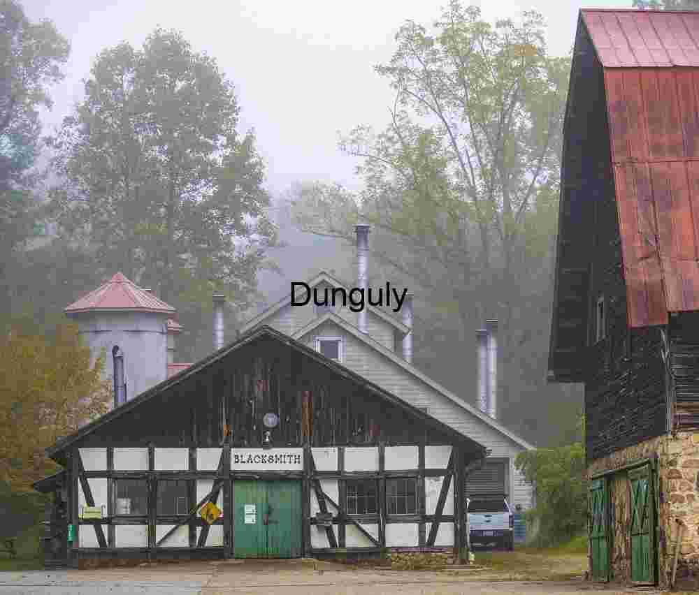 Francis Whitaker Blacksmith Shop in Fog, NC