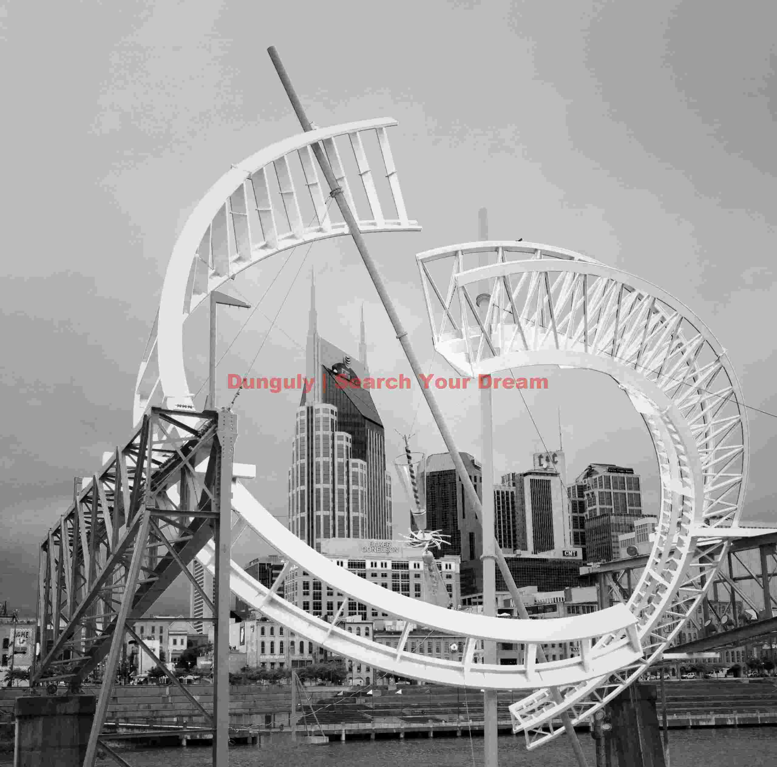 Ghost Ballet - Contemporary Public Art Installation in Nashville