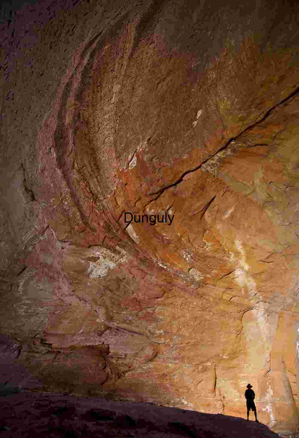 Giant Alcove sillhouette, Sleepy Hollow, Coyote Gulch, Escalante, Grand Staircase N.M., Utah