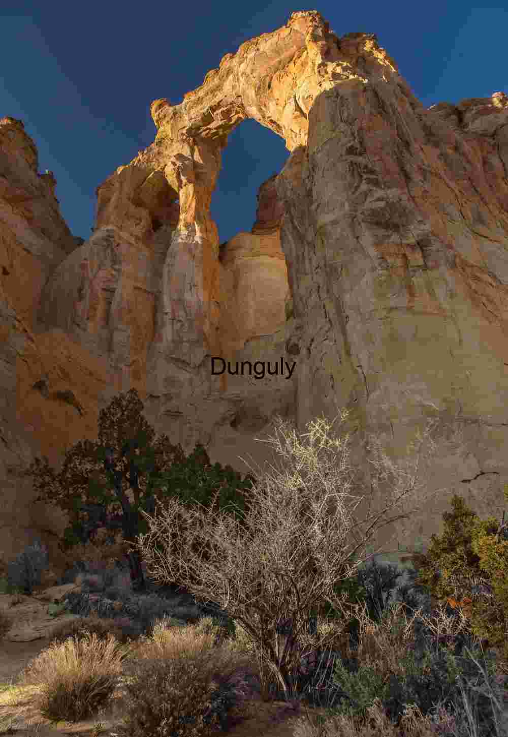 Grosvenor Arch sunset light