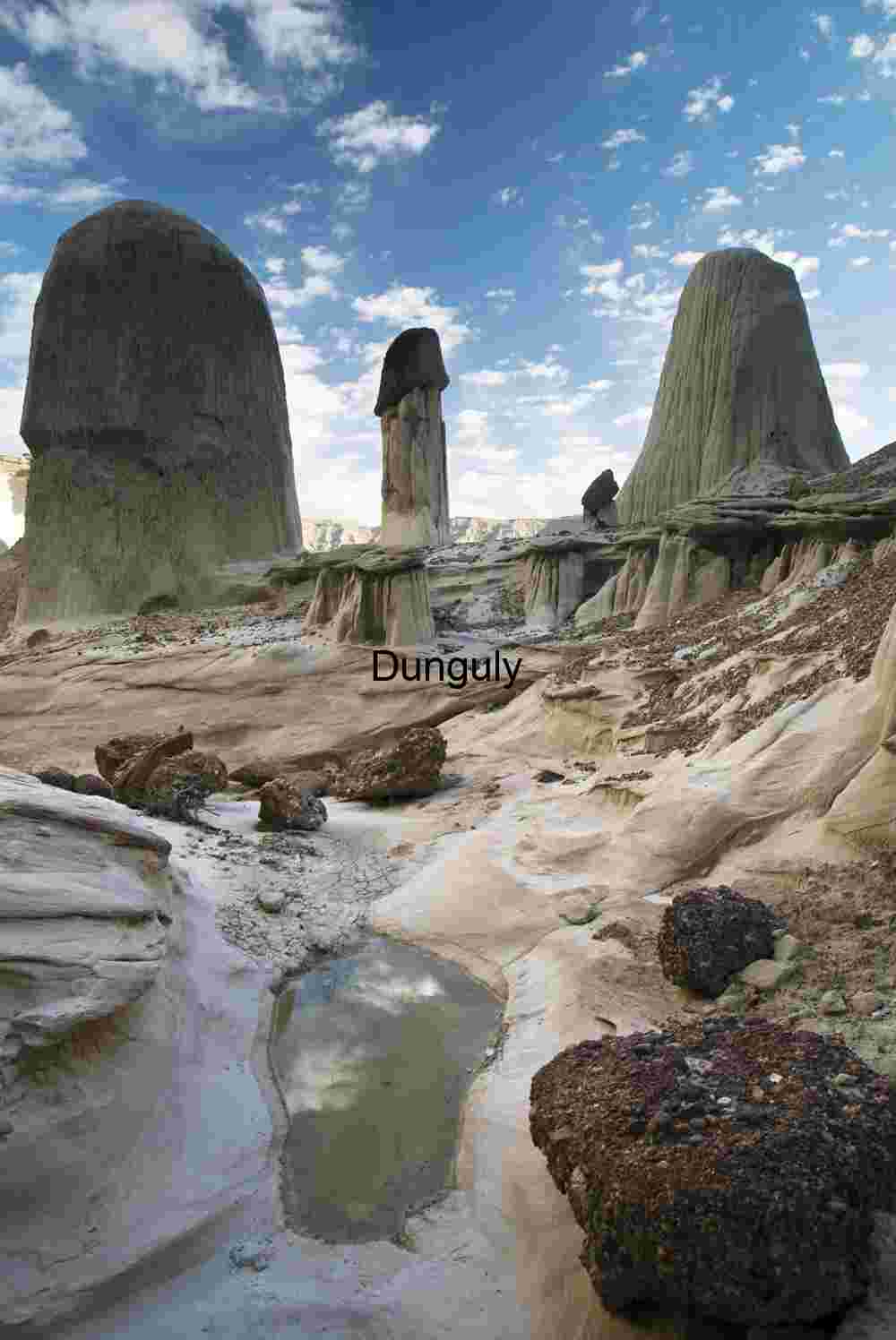 Hoodoo reflections - Southern cove, Wahweap Wash