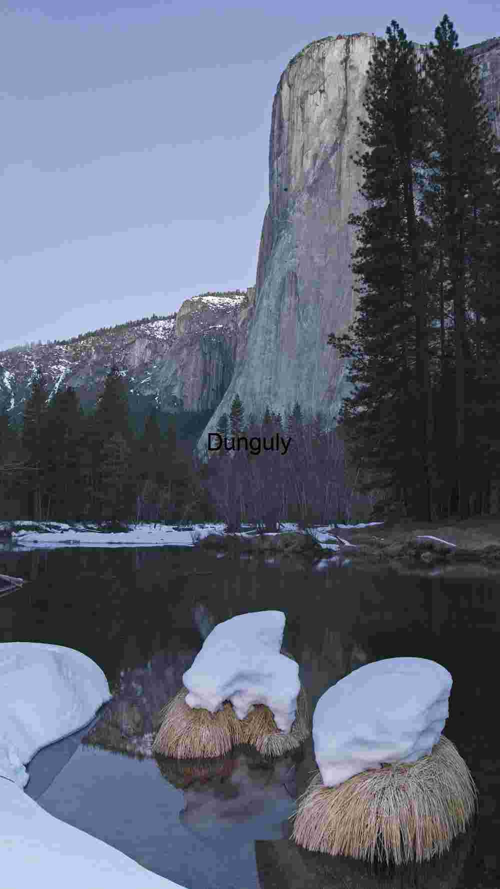 El Capitan & Ice Cream Cones: Winter in Yosemite Valley