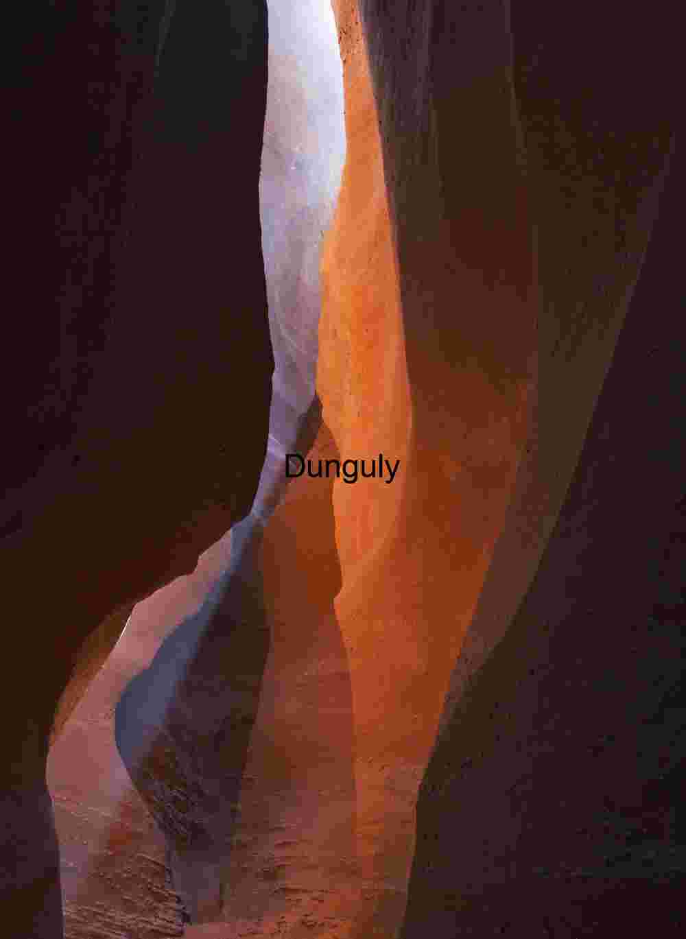 Inner light, Spooky Canyon, Escalante