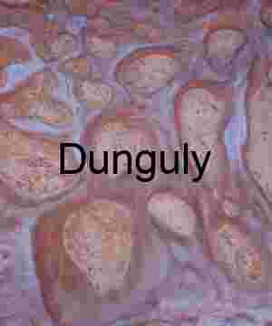 Islands in the salt wash