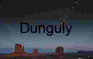 Lunar eclipse timelapse sequence over the Mittens