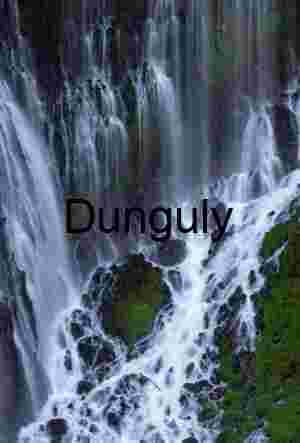 McBurney Falls Detail Abstract - Cascading Water Moss