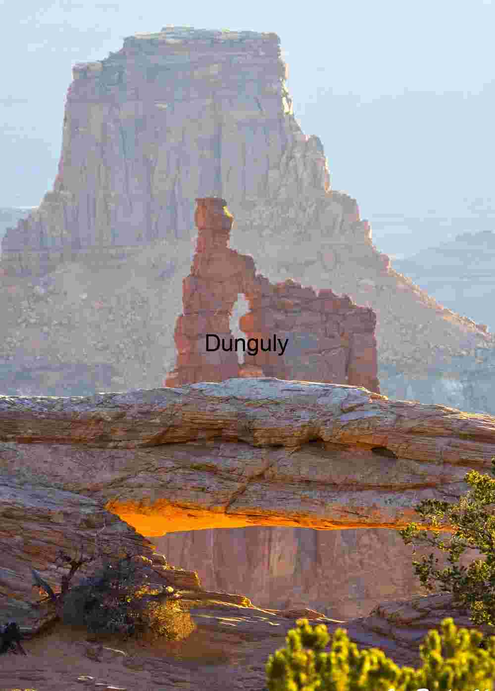 Mesa Arch Sunrise Glow: Canyonlands National Park