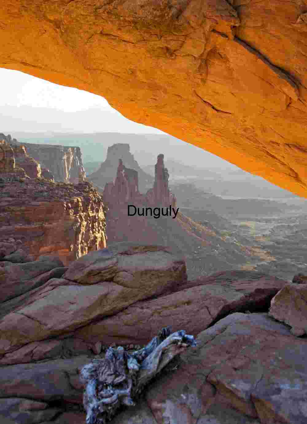 Canyonlands National Park : Mesa Arch. Sunrise view