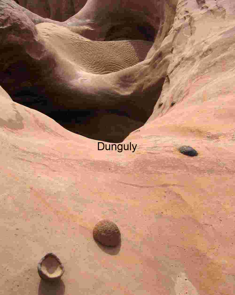 Moki Marbles & Sandstone Canyon, Escalante Utah Geology