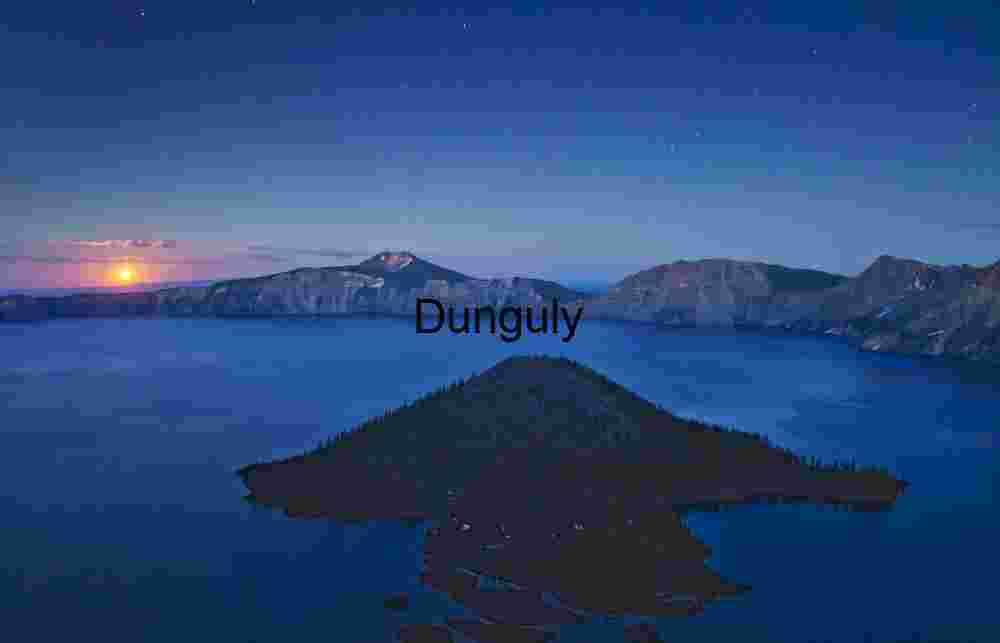 Moonrise over Wizard Island, Crater Lake National Park