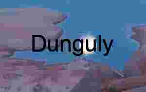 Moonrise reflection in receding water level