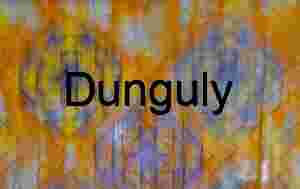 Motion Blur Quilt Abstract - Vibrant Orange and Blue Art