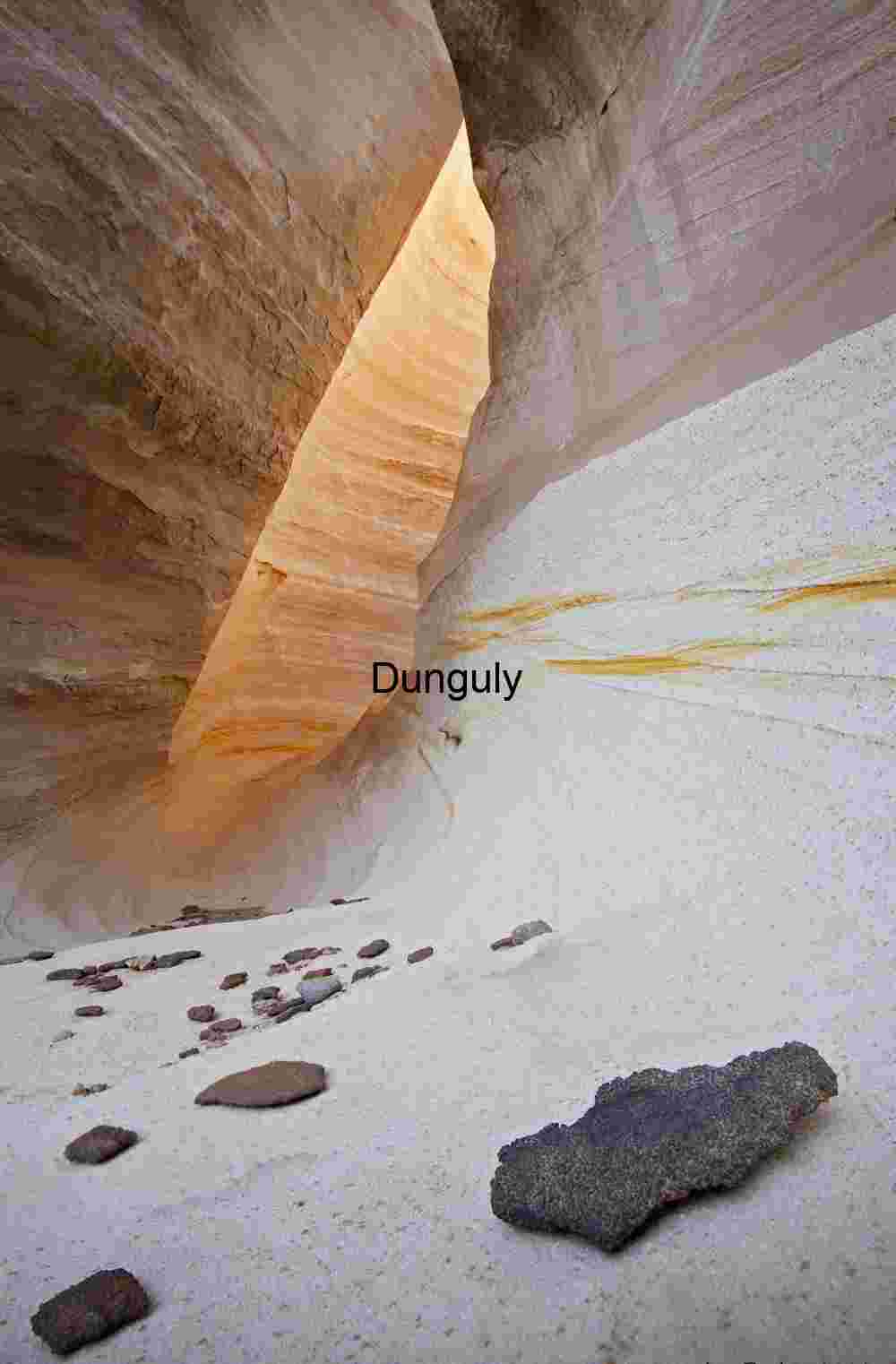 Nautilus Slot Canyon Light & Rocks, Vermillion Cliffs NM