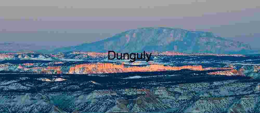 Navajo Mountain and Escalante cliffs at last light from Bryce Canyon