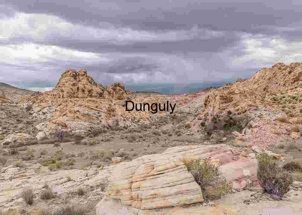 Overview of the Bitter Springs trail through Buffington Pockets