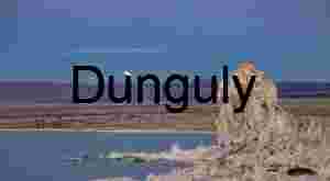 Mono Lake Tufa Partially Eclipsed Moonrise Landscape