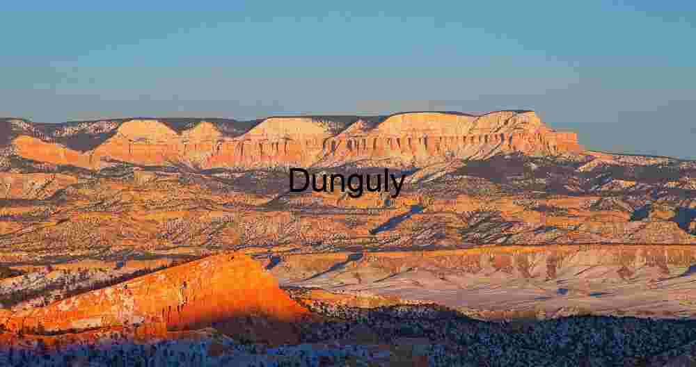 Powell Point sunset from Bryce Canyon